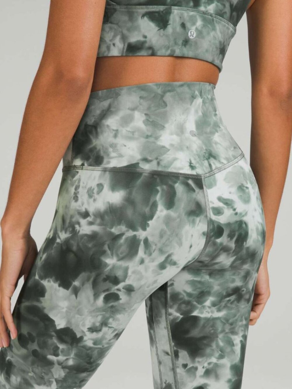 Lululemon Align High-Rise Pant 25" Diamond Dye Starlight Smoked Spruce Size S - Picture 4 of 13
